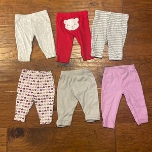 Lot of baby baby girl pants 🧸✨💜